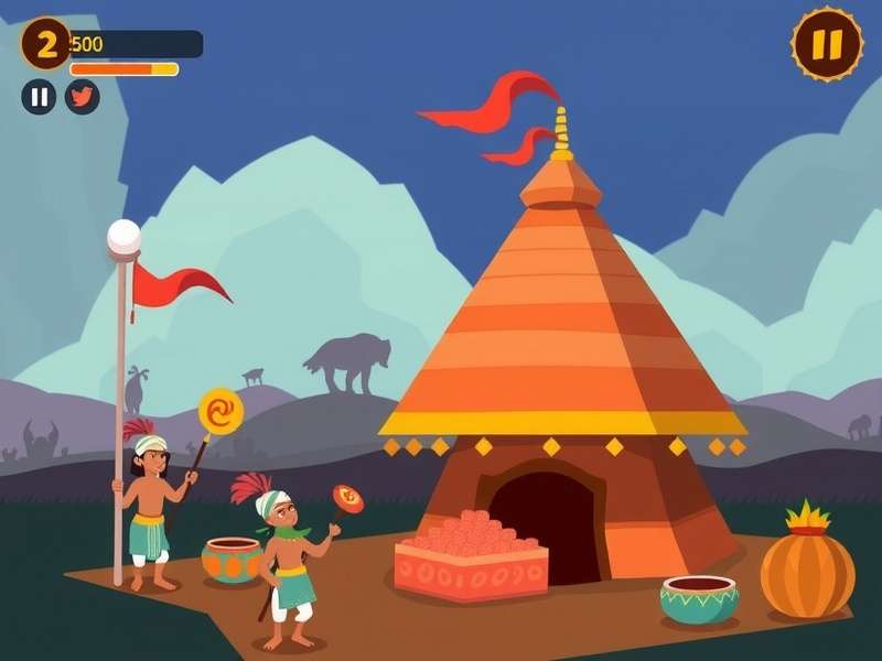 Mystic Coop Quest gameplay screenshot showing cooperative play